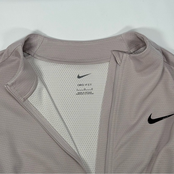 NWT New Nike Women's Dri-FIT UV Advantage Large L Full Zip Top Jacket Run Golf - Picture 9 of 9